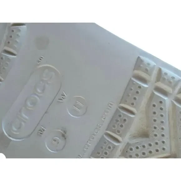 Crocs Red Slip On Clogs Comfort Casual Shoes M9 W11 - Picture 6 of 6